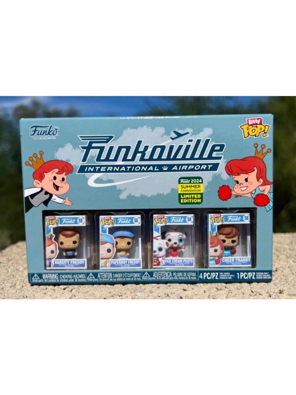 Funko Funkoville International Airport Funko 2024 Summer Convention Limited Edit